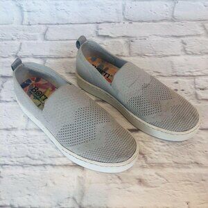 Born Slip On Gray Mesh Perforated Casual Loafer Shoes Womens 9 M (3h6)